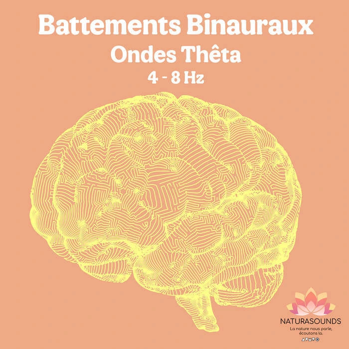 🎧 Binaural Beats Album Theta Waves - 4 to 8 Hz