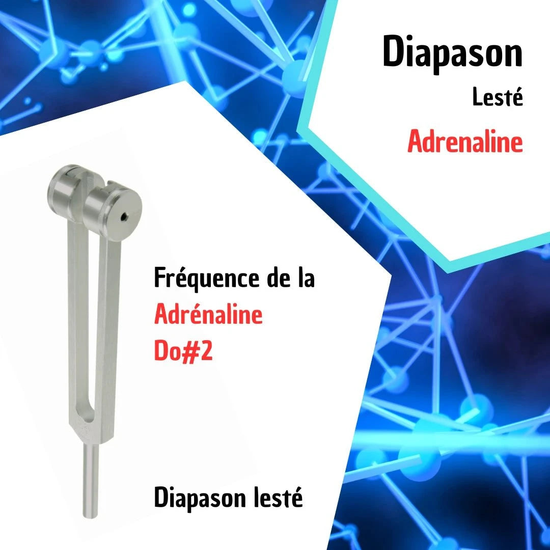 Adrenaline Tuning Fork C#2 139 Hz