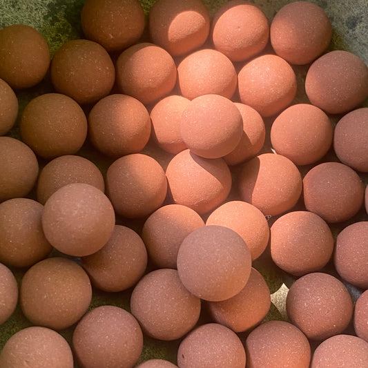 200 Grams of ceramic beads with Qelby® Somatides