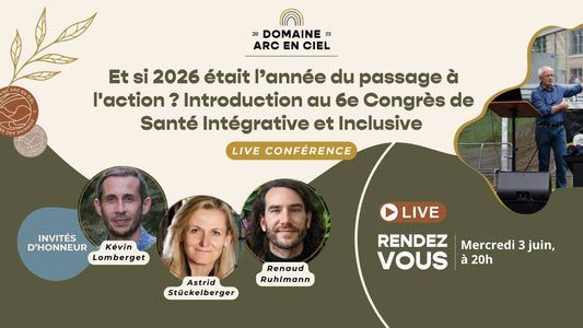 Echange autour du "chant thérapeutique des plantes médicinales, de l'eau et de la santé" avec le Dr. Astrid Stuckelberger, Kevin Lomberget et Renaud Ruhlmann