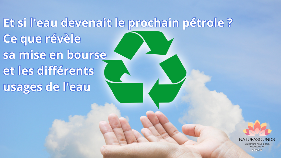Et si l'eau devenait le prochain pétrole ? Ce que révèle sa mise en bourse et les différents usages de l'eau
