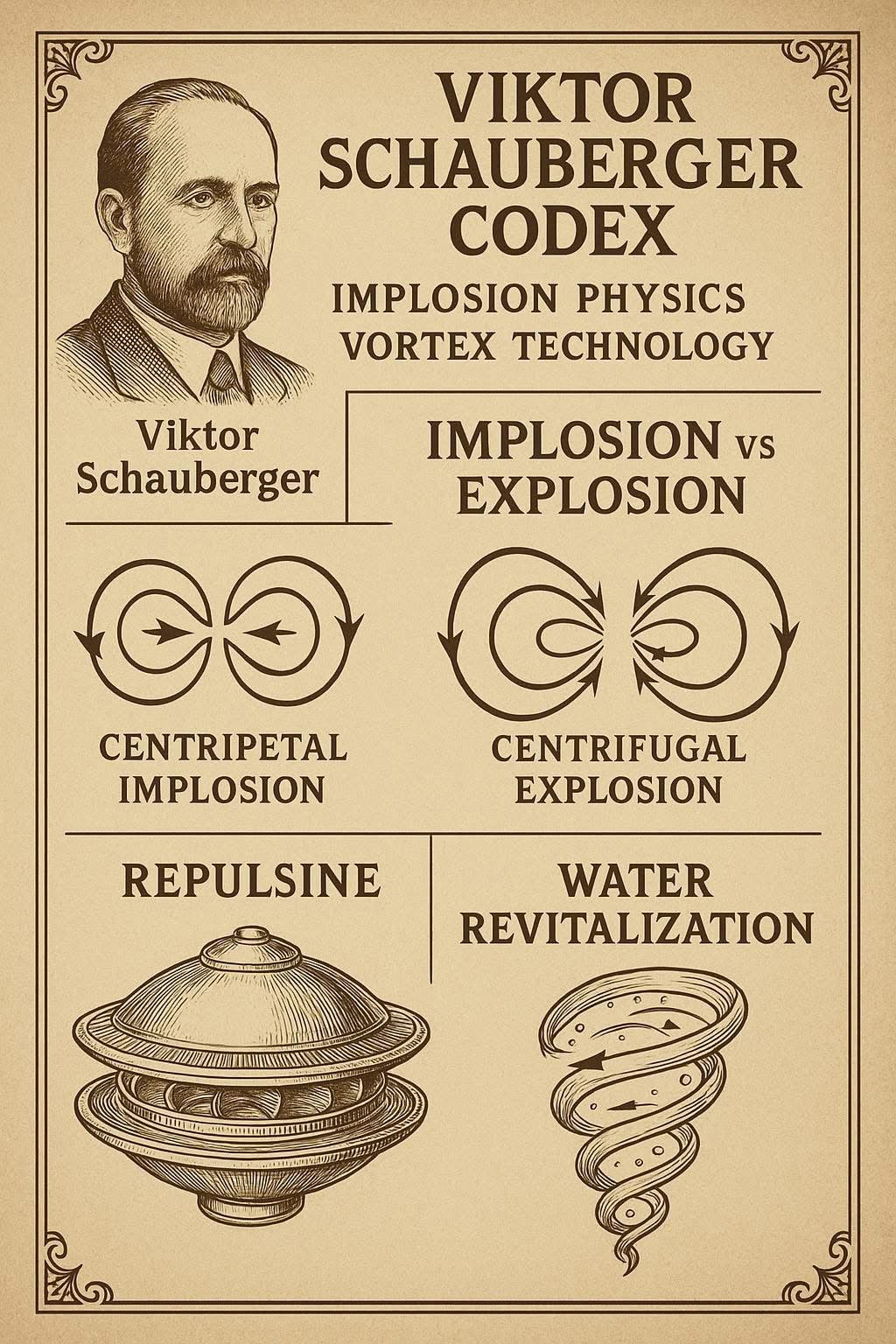 Viktor Schauberger et et la Science des Vortex