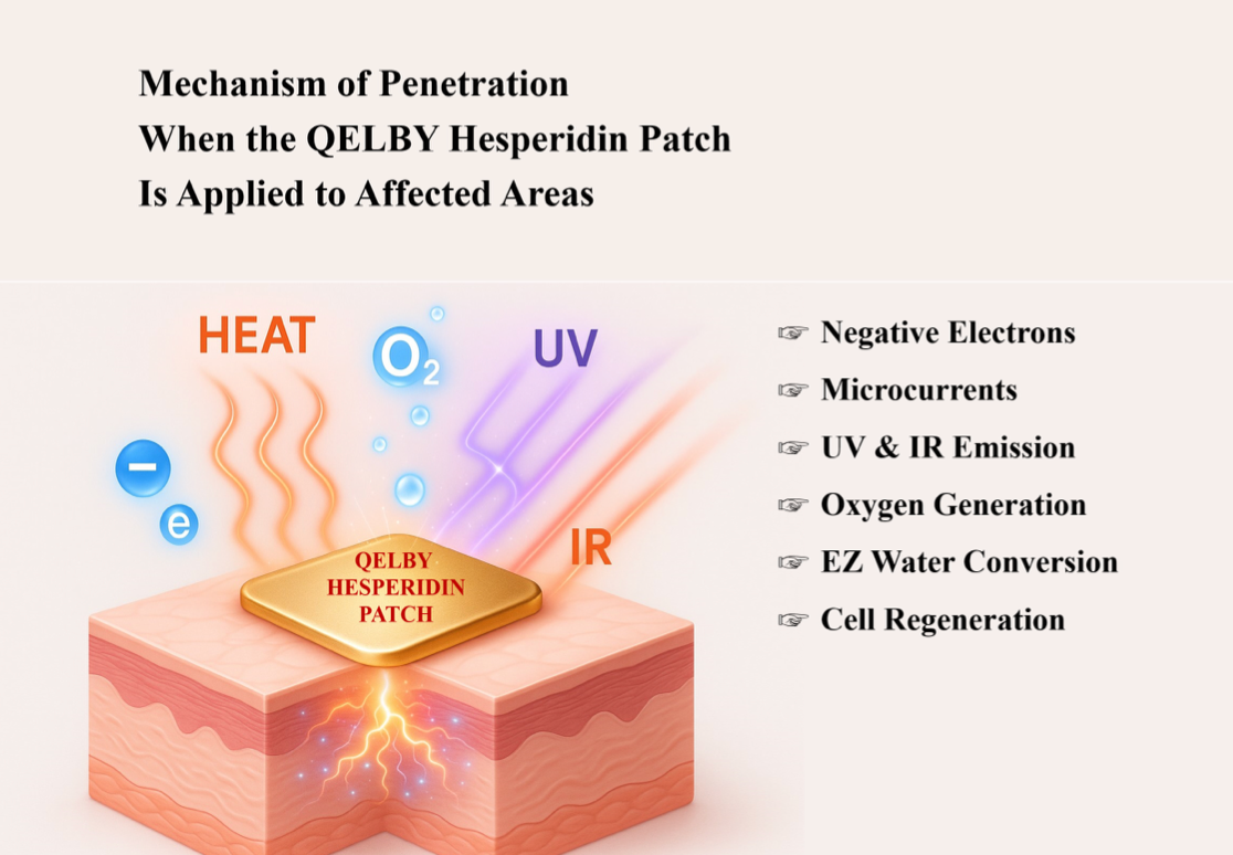 1 Patch QELBY Hespéridine