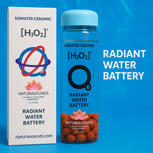 Bouteille [H3O2]– MORPHOGENIQ avec billes céramiques Qelby®