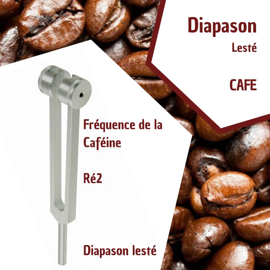 Diapasón terapéutico de cafeína D2 - Despertar y dinamismo