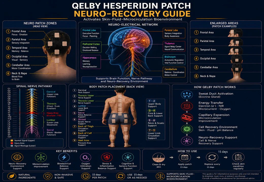 1 Patch QELBY Hespéridine
