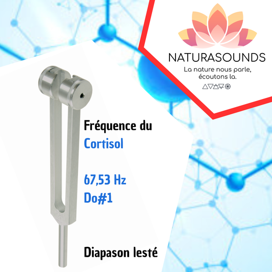 Cortisol Tuning Fork 67.53 Hz | Molecular Frequency