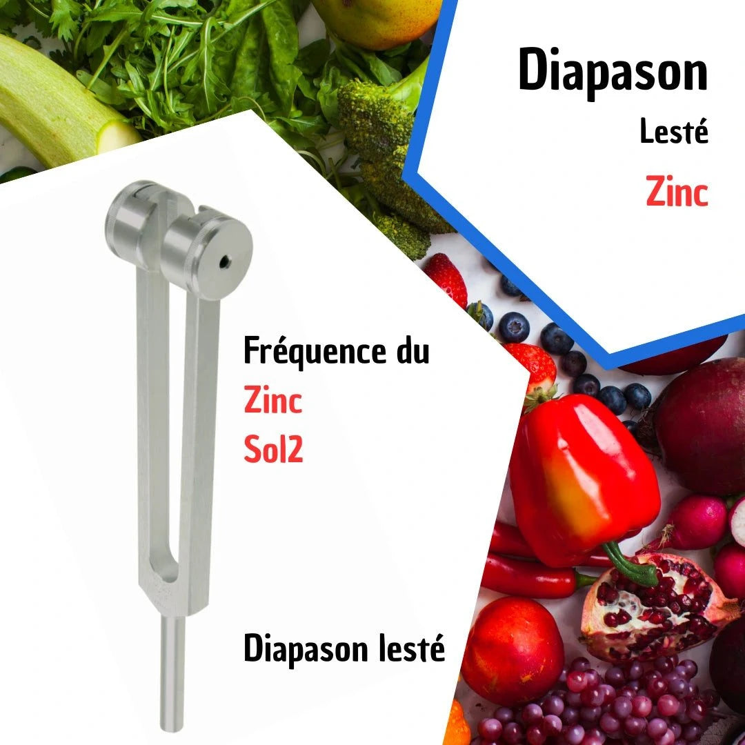 🎵 Zinc Sol2 Therapeutic Tuning Fork - Vitality &amp; Balance