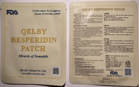 4 Patchs QELBY Hespéridine