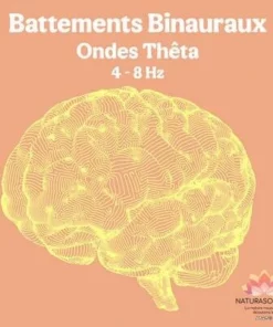 Album MP3 Battements Binauraux Ondes Thêta 4-8 Hz pour relaxation et intuition