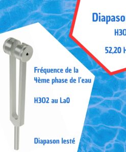 Diapason H3O2 - La - 52 Hz